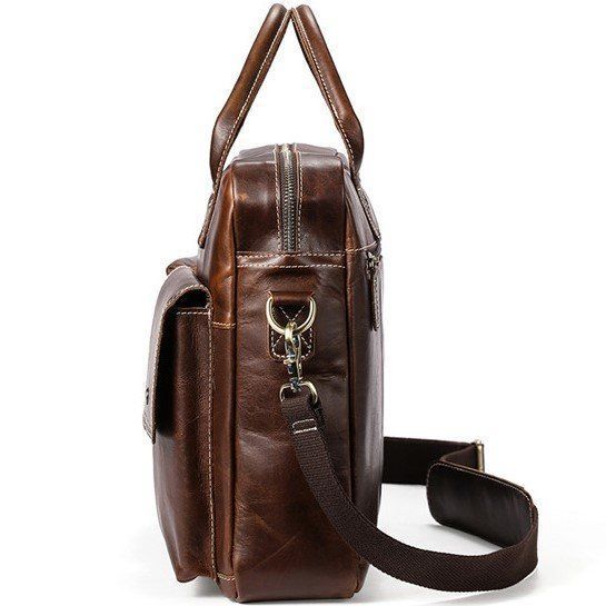 Men's bag Vintage 14661 for laptop Brown 14661 фото
