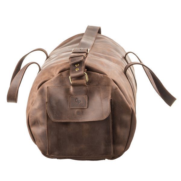 Travel bag Grande Pelle 11045 Brown 20551 фото
