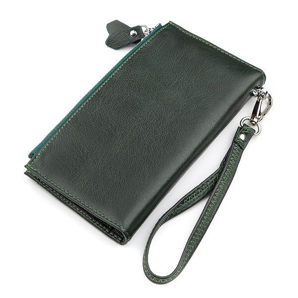 Кошелек женский ST Leather 18380 (ST420) кожаный Зеленый 18380 фото