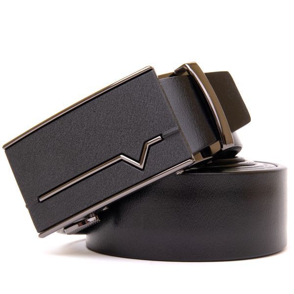 Men's automatic belt Vintage 20384 Black 20384 фото