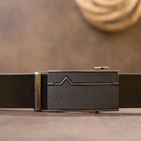 Men's automatic belt Vintage 20384 Black 20384 фото
