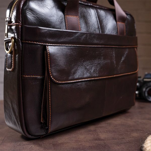 Men's laptop bag Vintage 14750 Brown 14750 фото