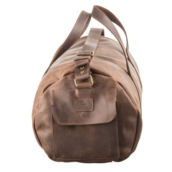Travel bag Grande Pelle 11045 Brown 20551 фото
