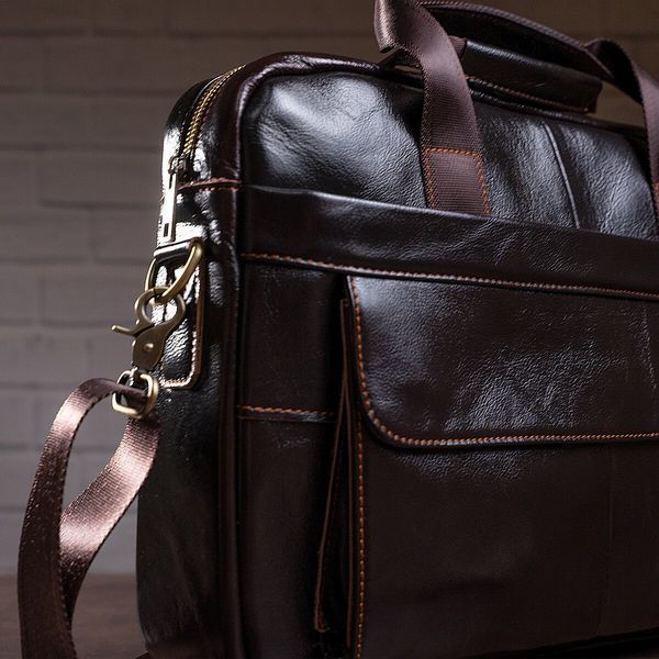 Men's laptop bag Vintage 14750 Brown 14750 фото