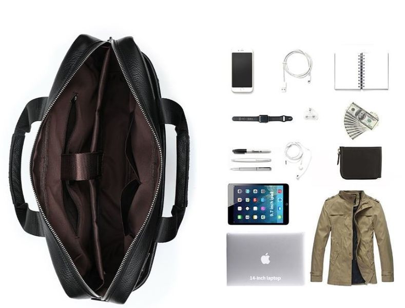 Men's laptop bag Vintage 14750 Brown 14750 фото
