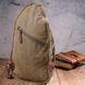 Original men's textile shoulder bag 21254 Vintage Olive 21254 фото 7