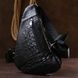 Men's genuine leather shoulder bag Vintage 20489 Black 20489 фото 7