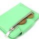 Compact women's wallet made of genuine leather CANPELLINI 21666 Light green 21666 фото 6
