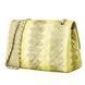 Women's bag SEA SNAKE LEATHER 18554 made of genuine sea snake leather Yellow 18554 фото 2