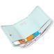 Women's purse with a small coin holder made of genuine leather KARYA 21319 Turquoise 21319 фото 4
