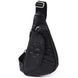 Men's genuine leather shoulder bag Vintage 20489 Black 20489 фото 1