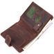 Compact men's wallet in vintage leather KARYA 21372 Brown 21372 фото 7