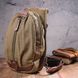 Original men's textile shoulder bag 21254 Vintage Olive 21254 фото 6