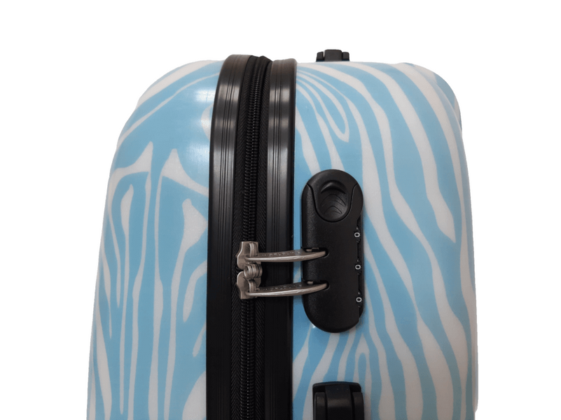 Suitcase Worldline Airtex 809/zebra Large L Blue 809/zebra/56/49 фото