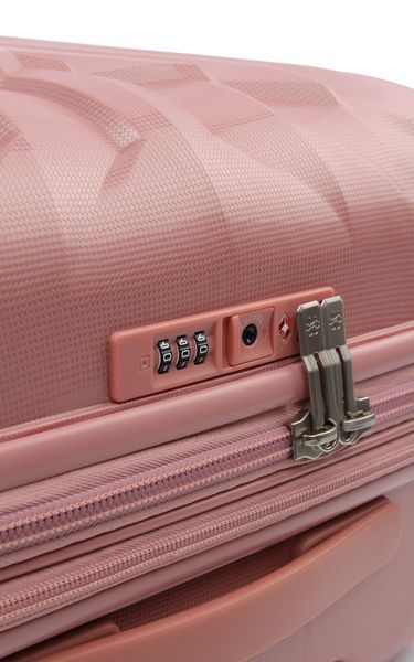 Suitcase Snowball 04203 Rose gold Suitcase set 04203/66/68 фото
