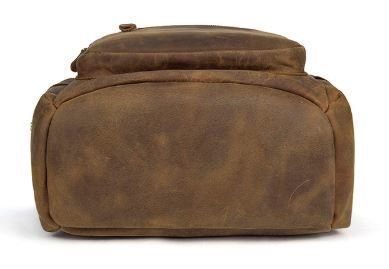 Дорожный рюкзак матовый Vintage 14887 Коньячный 14887 фото