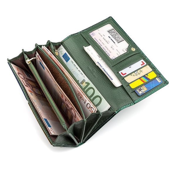 Кошелек женский ST Leather 18393 (S2001A) оригинальный Зеленый 18393 фото