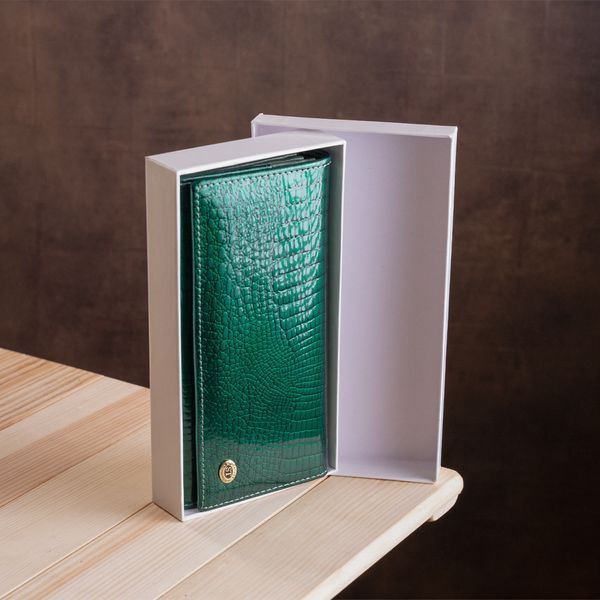 Кошелек женский ST Leather 18393 (S2001A) оригинальный Зеленый 18393 фото