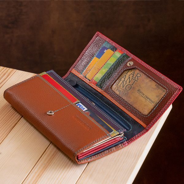 Кошелек женский ST Leather 18386 (SB237) кожа Красный 18386 фото