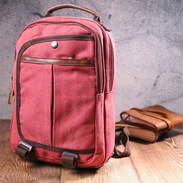 Original textile backpack 21256 Vintage Raspberry 21256 фото