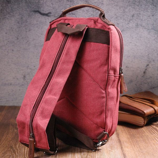 Original textile backpack 21256 Vintage Raspberry 21256 фото