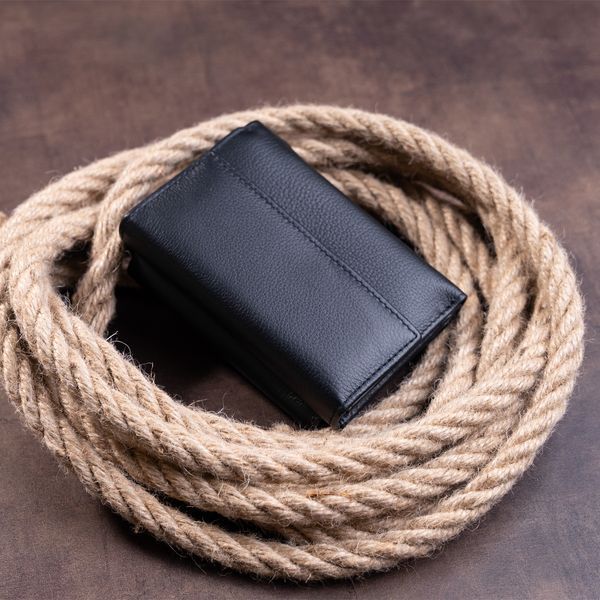 Гаманець горизонтальний жіночий з двох частин ST Leather 19369 Чорний 19369 фото
