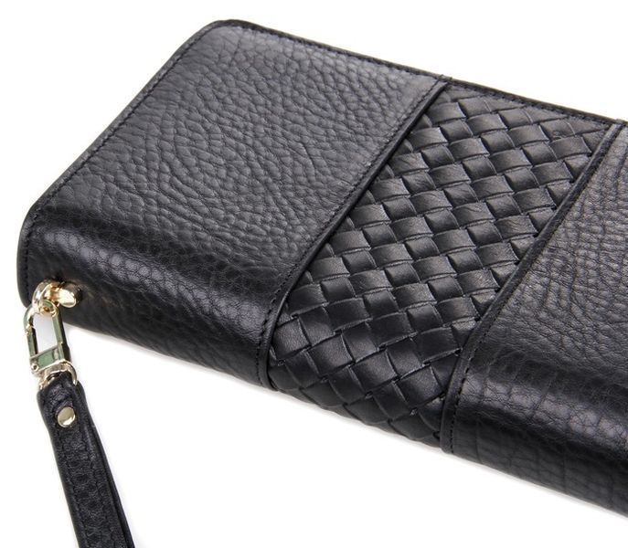 Men's clutch Vintage 14396 leather Black 20254 фото