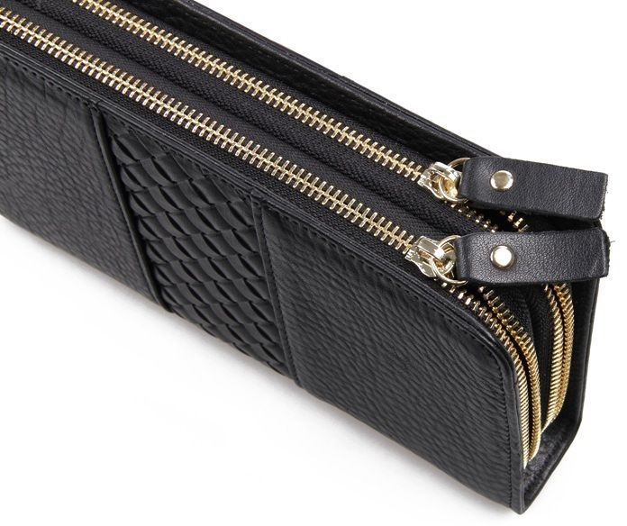 Men's clutch Vintage 14396 leather Black 20254 фото