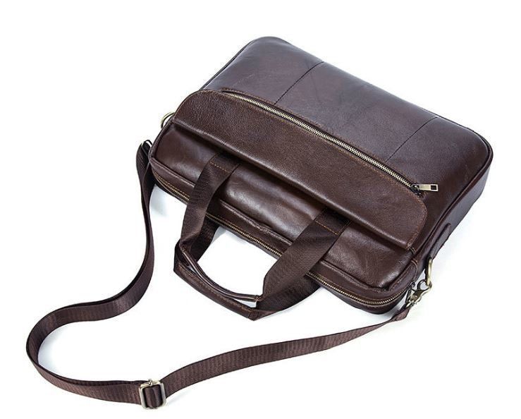 Men's laptop bag Vintage 14751 Brown 14751 фото