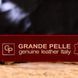 Women's bright genuine leather belt Grande Pelle 21457 Red 21457 фото 7