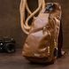 Cross body bag with emblem made of leatherette Vintage 20570 Red 20570 фото 7