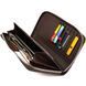 Clutch wallet made of genuine crocodile leather CROCODILE LEATHER 18017 Brown 18017 фото 4