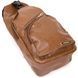 Cross body bag with emblem made of leatherette Vintage 20570 Red 20570 фото 5