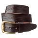 Leather belt Vintage 20132 Dark brown 20132 фото 3