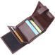 Stylish men's wallet made of genuine full-grain leather KARYA 21373 Brown 21373 фото 6