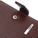 Stylish men's wallet made of genuine full-grain leather KARYA 21373 Brown 21373 фото 3
