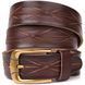 Leather belt Vintage 20132 Dark brown 20132 фото 1