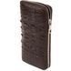 Clutch wallet made of genuine crocodile leather CROCODILE LEATHER 18017 Brown 18017 фото 1