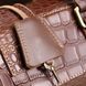 Кожаная дорожная сумка Vintage 14285 Коричневый 14285 фото 13