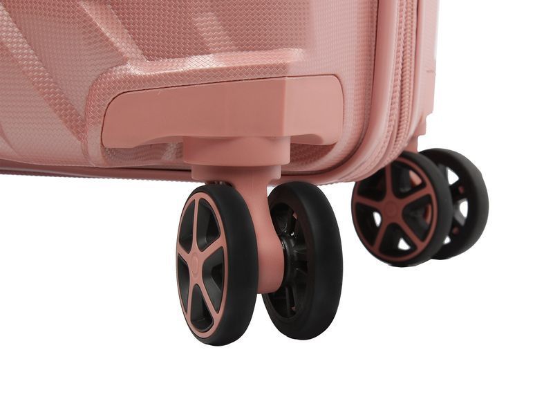 Suitcase Snowball 04203 Rose gold Suitcase set 04203/66/68 фото