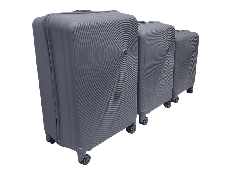 Suitcase Carbon 108 Gray Suitcase set 108/52/68 фото