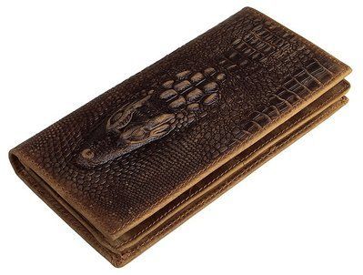 Купюрник мужской Vintage 14381 кожаный Коричневый 20229 фото