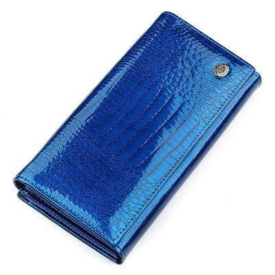 Кошелек женский ST Leather 18394 (S3001A) вместительный Синий 18394 фото