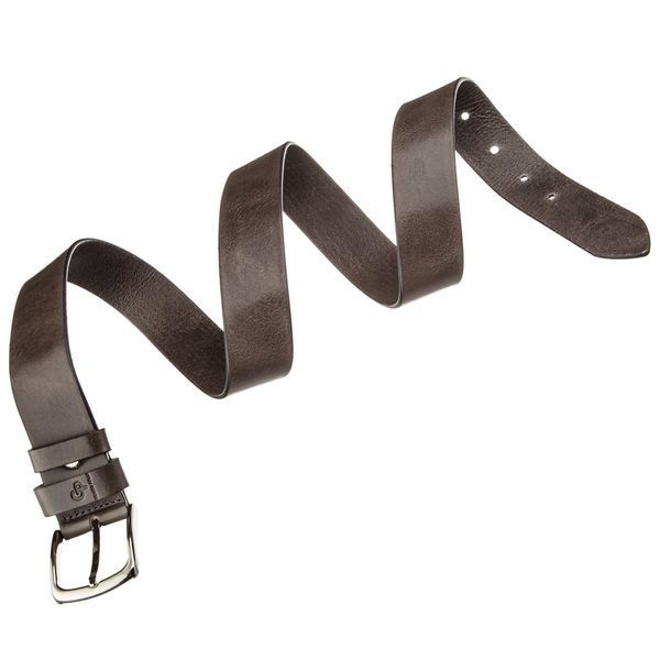 Men's denim belt Grande Pelle 11270 Cappuccino 11270 фото