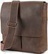 Vintage leather bag SHVIGEL 00998 Brown 20360 фото 1