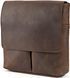 Vintage leather bag SHVIGEL 00998 Brown 20360 фото 2