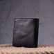 Classic men's wallet made of genuine smooth leather KARYA 21374 Black 21374 фото 7
