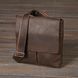 Vintage leather bag SHVIGEL 00998 Brown 20360 фото 6