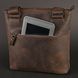 Vintage leather bag SHVIGEL 00998 Brown 20360 фото 5