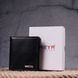 Classic men's wallet made of genuine smooth leather KARYA 21374 Black 21374 фото 8